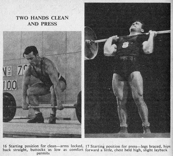 Barbell Clean and Press